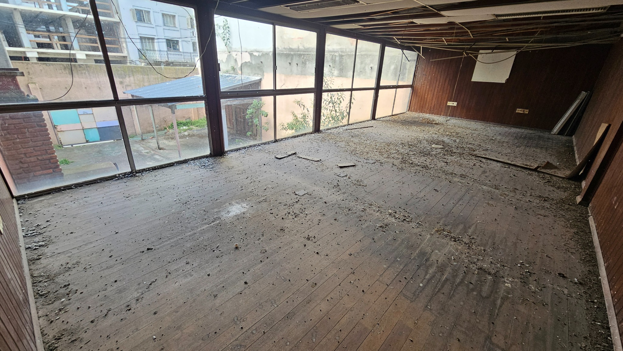 Gran salón vidriado